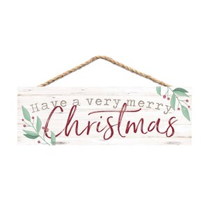 The Holiday Aisle® Jute Hanging Wall Décor